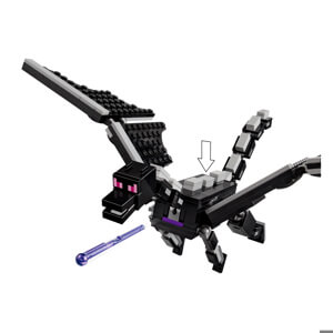 Lego The Ender Dragon & End Ship 21264